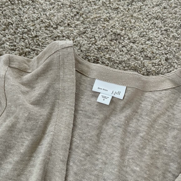 J.Jill Linen Cardigan - Picture 2 of 2